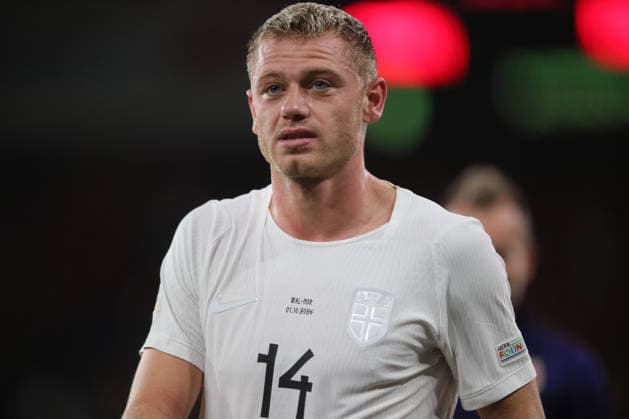 Wales v Norway, UEFA Nations League Julian Ryerson of Norway leaves pitch during the UEFA Nations League match between Wales and Norway at Millenium Stadium, Cardiff, UK on 1 October 2026. Cardiff Millenium Stadium Wales UK Editorial use only , Copyright: xAlunxRobertsx PSI-24949-0031