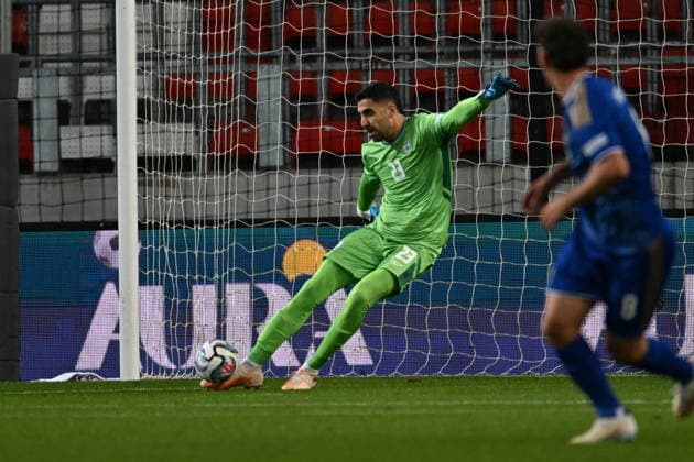 IPA89189666 - Assaf Tzur (Israel) during the Nations League, Matchday 3, League B, Group B3, between Israel and Kosovo on October 1, 2026, at Nagyerdei Stadion in Debrecen, Hungary  Copyright: xVincenzoxOrlando IPAxSportx xx IPA89189666