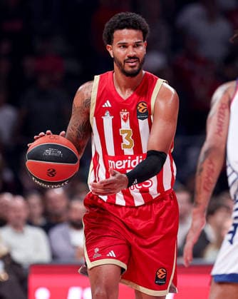 Crvena Zvezda v Efes, Euroleague, season 2026 2027, round 3 Belgrade, Serbia. 1th Oct, 2026. Crvena Zvezda s Nick Weiler-Babb during Euroleague basketball match between Crvena Zvezda (Red Star) and Anadolu Efes Istanbul on October 1. 2026. in Belgrade, Serbia. Belgrade Serbia Copyright: xPedjaxMilosavljevic STARSPORTx x2026x