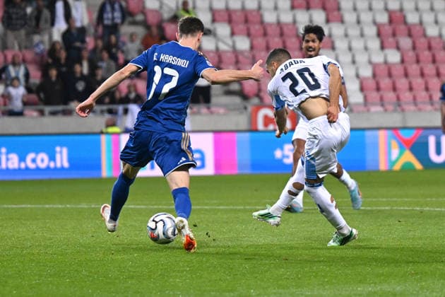 IPA89189933 - Liel Abada (Israel) during the Nations League phase, Matchday 3, League B Group B3, between Israel and Kosovo on October 1, 2026, at Nagyerdei Stadium in Debrecen, Hungary  Copyright: xVincenzoxOrlando IPAxSportx xx IPA89189933