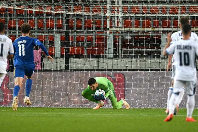 IPA89190103 - Assaf Tzur (Israel) during the Nations League, Matchday 3, League B Group B3, between Israel and Kosovo on October 1, 2026, at Nagyerdei Stadion in Debrecen, Hungary  Copyright: xVincenzoxOrlando IPAxSportx xx IPA89190103