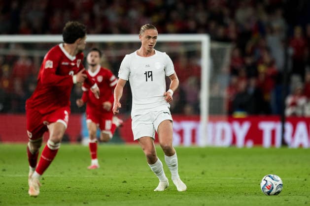 261001 Thelo Aasgaard of Norway during the Nations League soccer match between Wales and Norway on October 1, 2026 in Cardiff. Photo by Vegard Grott, BILDBYRAN, code VG VG1015 bbeng soccer football fotball Nations League international match Norway Wales bbeng soccer football fotball Nations League international match Norway Wales  Copyright: VEGARDxGRoTT BB261001VG051