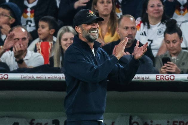 Sports, Soccer, UEFA Nations League 2026–2027 Season, Group A2, Matchday 3: Germany vs. Serbia, October 1, 2026, Allianz Arena; Jürgen Klopp, Coach of Germany; Munich, Allianz Arena, Bavaria, Germany