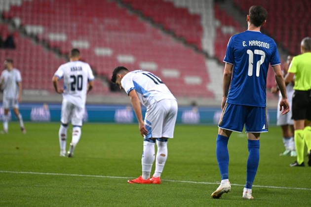 SOCCER - UEFA Nations League - Israel vs. Kosovo Photo by IPA ABACAPRESS.COM89190334 - Manor Solomon (Israel) during the Nations League, Matchday 3, League B Group B3, between Israel and Kosovo on October 1, 2026, at the Nagyerdei Stadium in Debrecen, Hungary Haifa Israel  Copyright: xIPAxSport ABACAx
