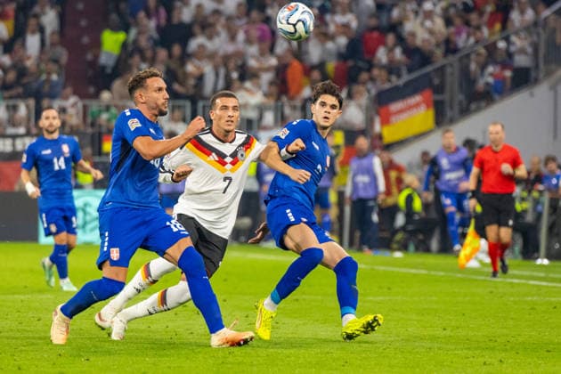 October 1, 2026 Germany vs. Serbia, Munich, October 1, 2026, Soccer, Nations League, 2026–2027 season, Germany vs. Serbia, Said El Mala, Germany