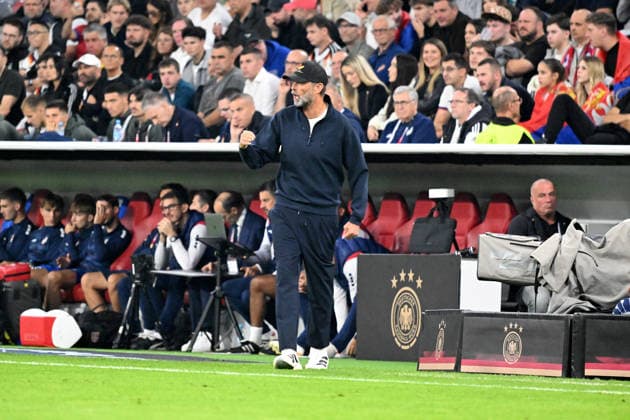 October 1, 2026, xsltx, Soccer UEFA Nations League, Germany vs. Serbia, National Team Coach Jürgen Klopp, German National Soccer Team, DFB, Munich