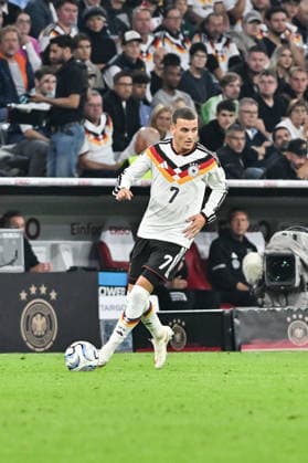 MUNICH, GERMANY; 01. OCTOBER: with Ball Said EL MALA (Germany 7) Einzelfoto Freisteller during the UEFA Nations League Match between Germany vs. Serbia at Matchday 3 at Allianz Arena Copyright: xBEAUTIFULxSPORTS Goldbergx