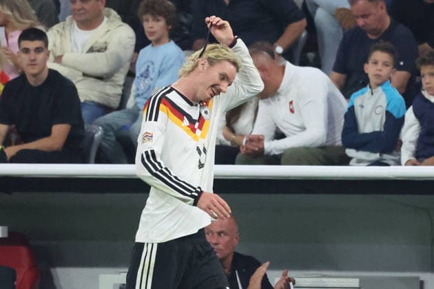 October 1, 2026, xrekx, Soccer UEFA Nations League, Germany vs. Serbia, Nick Woltemade substituted, Germany, Munich