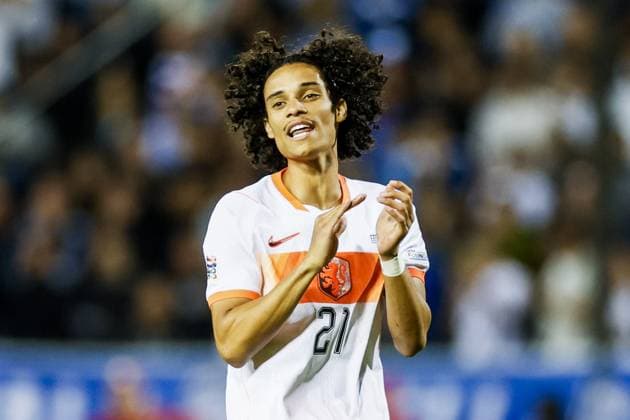 THESSALONIKI - Gjivai ZechiÃ«l of the Netherlands during the UEFA Nations League match between Greece and the Netherlands at Toumba Stadium on October 1, 2026, in Greece. KOEN VAN WEEL ANP xVIxANPxSportx xxANPxIVx 571102165 originalFilename: 571102165.jpg