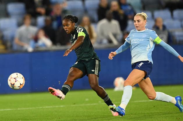 Manchester City play Real Madrid in the UEFA Women s Champions League at the Joie Stadium Featuring: Linda Caicedo, Alex Greenwood Where: Manchester, United Kingdom When: 01 Oct 2026 Credit: Graham Finney Cover Images EDITORIAL USE ONLY. NOT FOR USE BY NEWSPAPERS BASED IN THE UK. Copyright: xx coverimg56071243