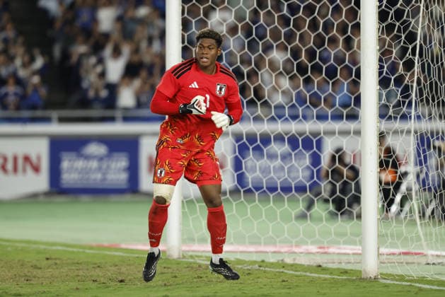 Zion Suzuki (JPN), OCTOBER 1, 2026 Soccer : KIRIN Cup 2026 match between Japan 0-0 (PK 5-4) Ecuador at International Stadium Yokohama, Kanagawa, Japan. Noxthirdxpartyxsales  aflo_352419206 ATSUSHIxTOKUMARUx