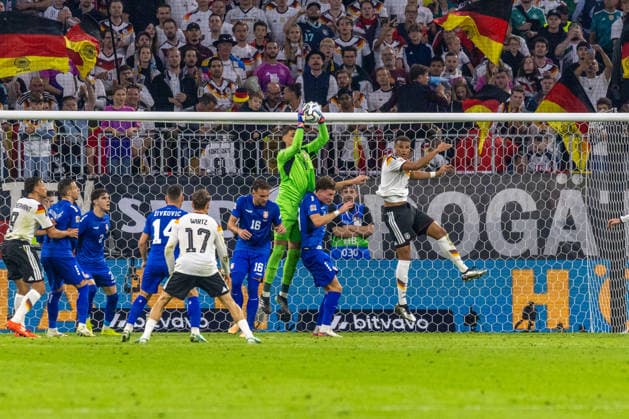 Soccer: UEFA Nations League 2026–2027, Matchday 3: Germany vs. Serbia at Allianz Arena, Munich; Djordje Petrovic (Serbia), 1 Copyright: xMichellexLukax