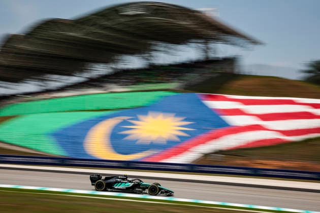 F1 - BAHRAIN GRAND PRIX IN MALAYSIA 2026 63 RUSSELL George (gbr), Mercedes AMG F1 Team W17, action during the 2026 Formula 1 Bahrain Grand Prix in Malaysia, 16th round of the 2026 Formula One World Championship, WM, Weltmeisterschaft from October 2 to 4, 2026 on the Sepang International Circuit, in Sepang, Malaysia - SepangMalaysia  Copyright: xEricxAlonsox