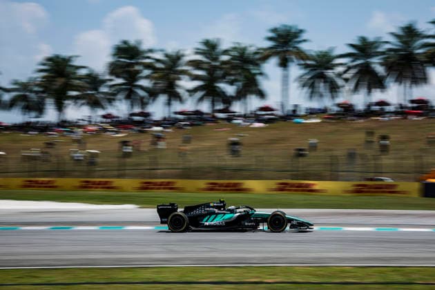 F1 - BAHRAIN GRAND PRIX IN MALAYSIA 2026 12 KIMI ANTONELLI Andrea (ita), Mercedes AMG F1 Team W17, action during the 2026 Formula 1 Bahrain Grand Prix in Malaysia, 16th round of the 2026 Formula One World Championship, WM, Weltmeisterschaft from October 2 to 4, 2026 on the Sepang International Circuit, in Sepang, Malaysia - SepangMalaysia  Copyright: xEricxAlonsox