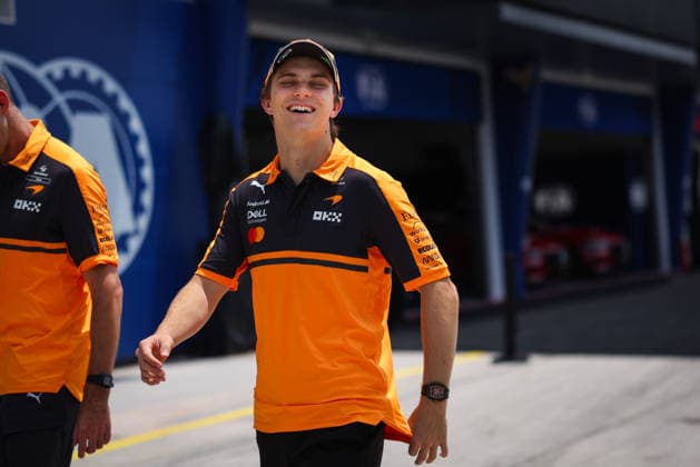 Oscar PIASTRI of the McLaren F1 Team MCL40, portrait from the 2026 Formula 1 Bahrain Grand Prix in Malaysia, Round 16 of the 2026 Formula One World Championship, October 2–4, 2026, in Malaysia, Round 16 of the 2026 Formula One World Championship, October 2–4, 2026, in Malaysia, Round 16 of the 2026 Formula One World Championship, October 2–4, 2026, in Malaysia, Oscar PIASTRI of the McLaren F1 Team MCL40, McLaren F1 Team MCL40, portrait taken during the 2026 Formula 1 Bahrain Grand Prix in Malaysia, the 16th round of the 2026 Formula One World Championship held from October 2 to 4, 2026 at the Sepang International Circuit in Sepang, Malaysia. Photo by Antonin Vincent, DPPI Malaysia