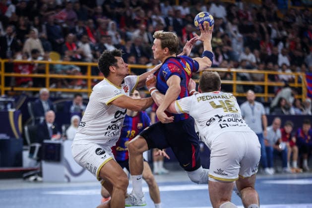 Barcelona v Veszprem - 19th IHF Men s Club World Championship, WM, Weltmeisterschaft 2026 - Final The final match of the 19th IHF Men s Club World Championship 2026 between Barcelona and Veszprem is played at the New Administrative Capital Covered Hall on October 1, 2026. New Cairo -New Capital Egypt  Copyright: xAymanxArefx originalFilename:aref-notitle261001_npNZ6.jpg