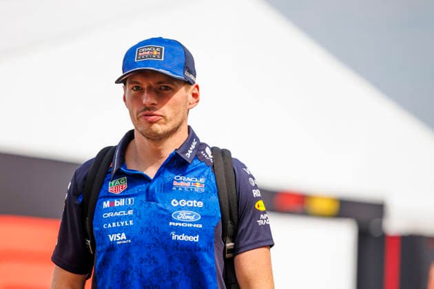 RECORD DATE NOT STATED 2nd October 2026; Sepang IC, Kuala Lumpur, Malaysia; Formula 1, Bahrain Grand Prix, Free Practice Day; Max Verstappen (3) of Netherlands and Oracle Red Bull Racing arriving at the Bahrain Grand Prix StephenxBlackberry