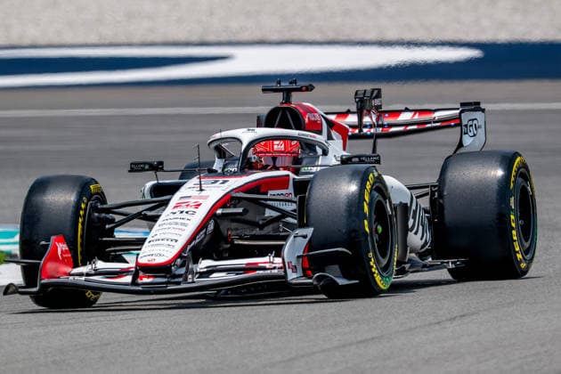 2nd October 2026; Sepang IC, Kuala Lumpur, Malaysia; Formula 1, Bahrain Grand Prix, Free Practice Day; Esteban Ocon (31) of France and TGR Haas F1 Team at the first corner DavidxAsh