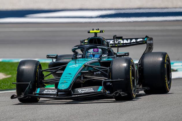 2nd October 2026; Sepang IC, Kuala Lumpur, Malaysia; Formula 1, Bahrain Grand Prix, Free Practice Day; Kimi Antonelli (12) of Italy and Mercedes-AMG PETRONAS Formula One Team DavidxAsh