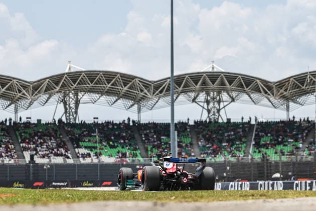 SEPANG, SGR - OCTOBER 02: Charles Leclerc of Monaco and Scuderia Ferrari HP in action during friday free practice of the Formula 1 Gulf Air Bahrain Grand Prix on October 02, 2026 held at Sepang International Circuit in Sepang, Malaysia. (Photo by Hazrin Yeob Men Shah Icon Sportswire) AUTO: OCT 02 F1 Bahrain Grand Prix in Malaysia EDITORIAL USE ONLY Icon3782610025219