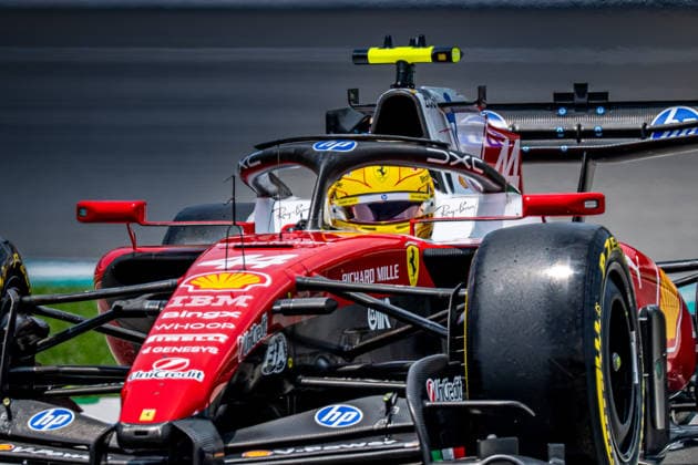2nd October 2026; Sepang IC, Kuala Lumpur, Malaysia; Formula 1, Bahrain Grand Prix, Free Practice Day; Lewis Hamilton (44) of Great Britain and Scuderia Ferrari HP DavidxAsh