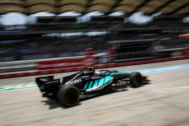 F1 - BAHRAIN GRAND PRIX IN MALAYSIA 2026 12 KIMI ANTONELLI Andrea (ita), Mercedes AMG F1 Team W17, action during the 2026 Formula 1 Bahrain Grand Prix in Malaysia, 16th round of the 2026 Formula One World Championship, WM, Weltmeisterschaft from October 2 to 4, 2026 on the Sepang International Circuit, in Sepang, Malaysia - SepangMalaysia  Copyright: xXavixBonillax
