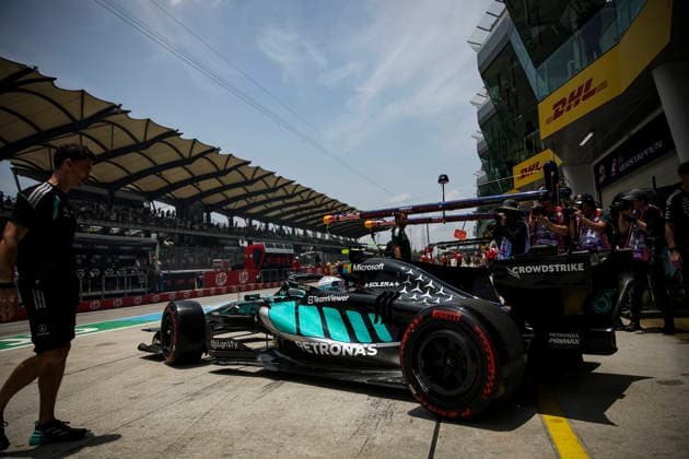 F1 - BAHRAIN GRAND PRIX IN MALAYSIA 2026 12 KIMI ANTONELLI Andrea (ita), Mercedes AMG F1 Team W17, action during the 2026 Formula 1 Bahrain Grand Prix in Malaysia, 16th round of the 2026 Formula One World Championship, WM, Weltmeisterschaft from October 2 to 4, 2026 on the Sepang International Circuit, in Sepang, Malaysia - SepangMalaysia  Copyright: xXavixBonillax