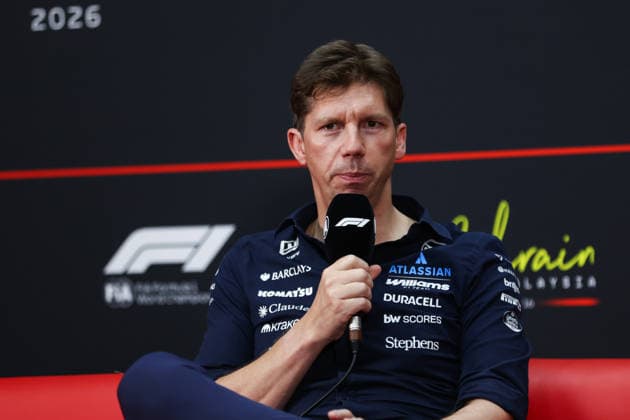 F1 - BAHRAIN GRAND PRIX IN MALAYSIA 2026 press conference, PK, Pressekonferenz VOWLES James, Team Principal of Williams F1 Team, portrait during the 2026 Formula 1 Bahrain Grand Prix in Malaysia, 16th round of the 2026 Formula One World Championship, WM, Weltmeisterschaft from October 2 to 4, 2026 on the Sepang International Circuit, in Sepang, Malaysia - SepangMalaysia Copyright: xANTONINxVINCENTx