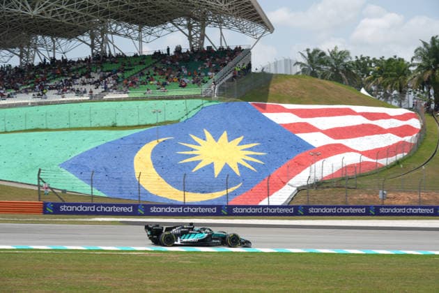 October 2, 2026, Sepang International Circuit, Kuala Lumpur, 2026 Formula 1 Gulf Air Bahrain Grand Prix, George Russell (GBR), Mercedes AMG Petronas Formula One Team. Photo by Hasan Bratic, DeFodi Images