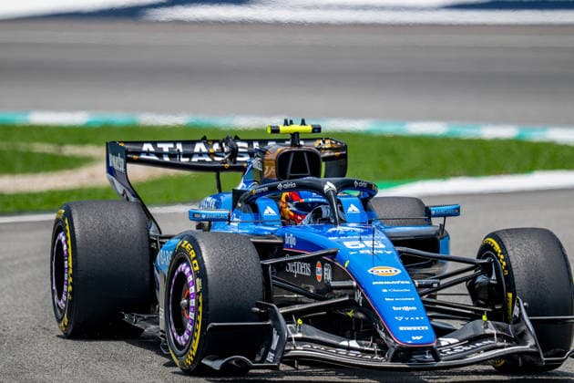 2nd October 2026; Sepang IC, Kuala Lumpur, Malaysia; Formula 1, Bahrain Grand Prix, Free Practice Day; Carlos Sainz (55) of Spain and Atlassian Williams F1 Team down hill to turn 3 DavidxAsh