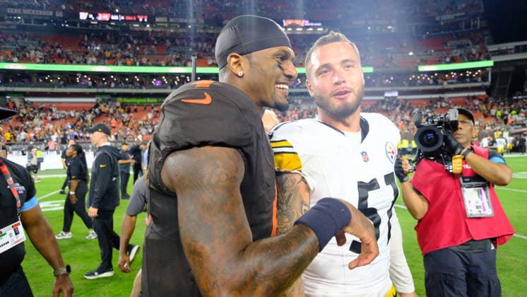 Oct 01, 2026; Deshaun Watson 4 during the Pittsburgh Steelers vs Cleveland Browns game in Cleveland, OH, USA; at Huntington Bank Field. Mandatory Credit: -Cal Media Cleveland USA - ZUMAcp5_ 20261001_faf_cp5_062 Copyright: xJasonxPohuskix