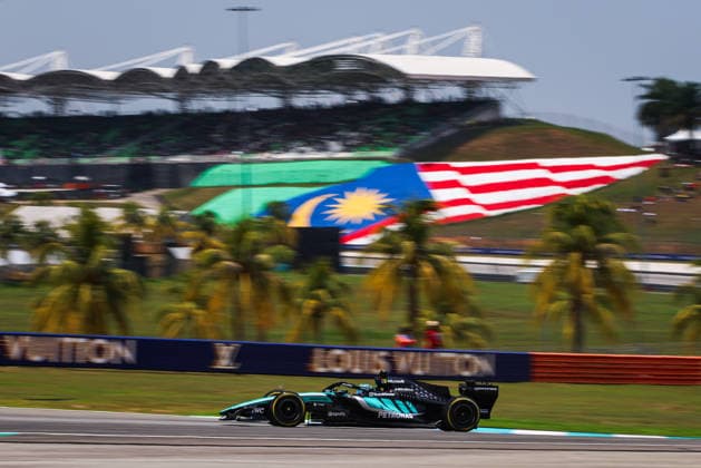 F1 - BAHRAIN GRAND PRIX IN MALAYSIA 2026 63 RUSSELL George (gbr), Mercedes AMG F1 Team W17, action during the 2026 Formula 1 Bahrain Grand Prix in Malaysia, 16th round of the 2026 Formula One World Championship, WM, Weltmeisterschaft from October 2 to 4, 2026 on the Sepang International Circuit, in Sepang, Malaysia - SepangMalaysia  Copyright: xANTONINxVINCENTx