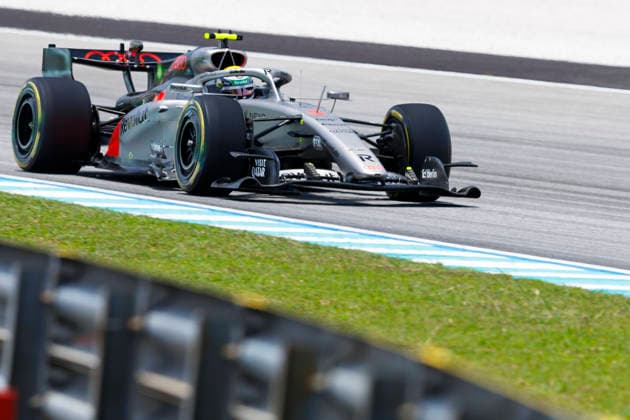 RECORD DATE NOT STATED 2nd October 2026; Sepang IC, Kuala Lumpur, Malaysia; Formula 1, Bahrain Grand Prix, Free Practice Day; Gabriel Bortoleto (5) of Brazil and Audi Revolut F1 Team during free practice 1 at the Bahrain Grand Prix StephenxBlackberry
