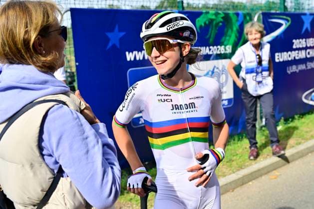 UEC 2026 Road European Championships Ljubljana 02 10 2026 SENCUR, SLOVENIA - OCTOBER 02 : Chladonova Viktoria (SVK) during the Women U23 cycling road race at the 2026 UEC Road European Championships. An UCI Continental Championships cycling race of 88,4 km with start and finsih in Sencur on October 2, 2026 in Sencur, Slovenia, 02 10 2026 Sencur Slovenia  Copyright: xJanxDexMeuleneirx