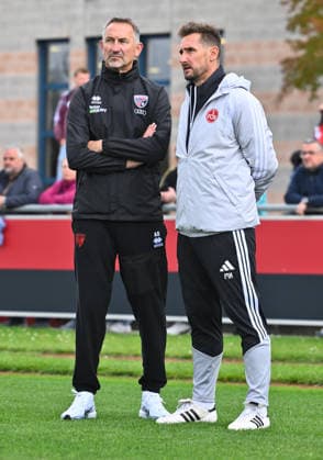 October 2, 2026 Soccer Season 2026–2027 Exhibition Match Friendly Match Preseason Match 1. FC Nürnberg Nuremberg FCN Club FC Ingolstadt FCI Schanzer Sports Photo Zink xwoxzix Achim Beierlorzer Coach of FC Ingolstadt 04 Miroslav Miro Klose, Coach of 1 FC Nürnberg (FCN), before kickoff