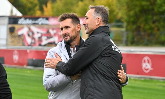 October 2, 2026 Soccer Season 2026–2027 Exhibition Match Friendly Match Preseason Match 1. FC Nürnberg FCN Club FC Ingolstadt FCI Schanzer Sports Photo Zink xwoxzix Miroslav Miro Klose Coach 1. FC Nürnberg FCN Achim Beierlorzer, coach of FC Ingolstadt 04