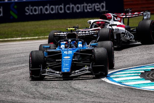2026 Formula One Bahrain Grand Prix Sepang Circuit, Kuala Lumpur, Malaysia. 2.October.2026; Carlos Sainz Jr of Spain and Atlas Williams Racing during Free Practice 1 Formula One Bahrain Grand Prix Kuala Lumpur Sepang Circuit Malaysia Copyright: xJayxHiranox