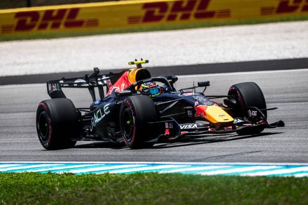 2026 Formula One Bahrain Grand Prix Sepang Circuit, Kuala Lumpur, Malaysia. 2.October.2026; Isack Hadjar of France and Oracle Red Bull Racing during Free Practice 1 Formula One Bahrain Grand Prix Kuala Lumpur Sepang Circuit Malaysia Copyright: xJayxHiranox