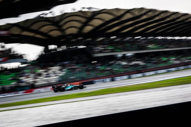 2026 Formula One Bahrain Grand Prix Sepang Circuit, Kuala Lumpur, Malaysia. 2.October.2026; Andrea Kimi Antonelli of Italy and Mercedes-AMG PETRONAS F1 Team during Free Practice 2 Formula One Bahrain Grand Prix Kuala Lumpur Sepang Circuit Malaysia Copyright: xJayxHiranox