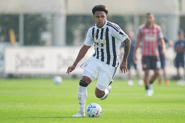 Juventus Weston McKennie during the friendly soccer match between Juventus and Cremonese at the Juventus Training Center in Turin, north west Italy - Friday, October 02, 2026. - Soccer .  Copyright: xMarcoxAlpozzi LaPressex
