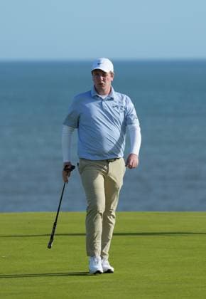 Robert MacIntyre on the 4th green Alfred Dunhill Links Championship, Round 2, Kingsbarns, Tayside, UK, Scotland - 02 Oct 2026 United Kingdom  Copyright: xStuartxWallace Shutterstockx 17181491bc