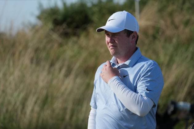 Robert MacIntyre on the 5th hole Alfred Dunhill Links Championship, Round 2, Kingsbarns, Tayside, UK, Scotland - 02 Oct 2026 United Kingdom  Copyright: xStuartxWallace Shutterstockx 17181491bn