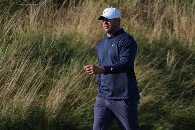 Brooks Koepka on the 5th tee Alfred Dunhill Links Championship, Round 2, Kingsbarns, Tayside, UK, Scotland - 02 Oct 2026 United Kingdom  Copyright: xStuartxWallace Shutterstockx 17181491bq