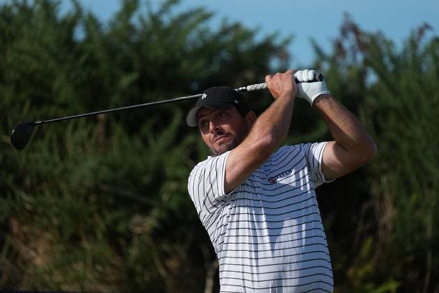 Francesco Molinari on the 5th hole Alfred Dunhill Links Championship, Round 2, Kingsbarns, Tayside, UK, Scotland - 02 Oct 2026 United Kingdom  Copyright: xStuartxWallace Shutterstockx 17181491bt