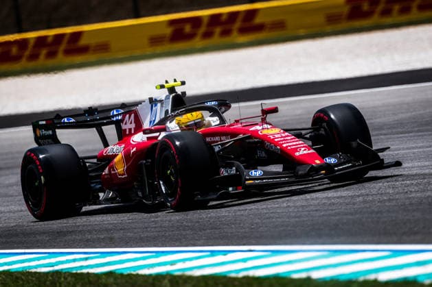 Sepang Circuit, Kuala Lumpur, Malaysia. 2.October.2026; Lewis Hamilton of Great Britain and Scuderia Ferrari HP during Free Practice 1 Formula One Bahrain Grand Prix  aflo_352670034 JayxHiranox