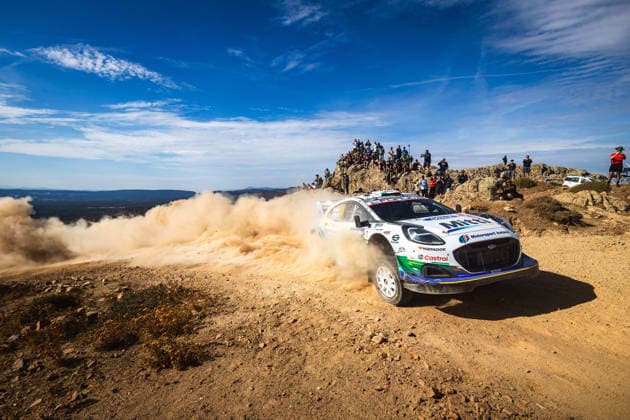 AUTO - WRC, Motorsport Rallye, WM - RALLY ITALIA SARDEGNA 2026 55 Joshua MCERLEAN, Eoin TREACY, FORD Puma Rally1, action during the 2026 Rally Italia Sardegna, 13th round of the 2026 WRC World Rally Car Championship, from October 1 to 4, 2026 at Alghero, Italy - AlgheroItaly  Copyright: xNikosxKatikisx