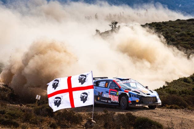 AUTO - WRC, Motorsport Rallye, WM - RALLY ITALIA SARDEGNA 2026 16 Adrien FOURMAUX, Alexandre CORIA, HYUNDAI i20 N Rally1, action during the 2026 Rally Italia Sardegna, 13th round of the 2026 WRC World Rally Car Championship, from October 1 to 4, 2026 at Alghero, Italy - AlgheroItaly  Copyright: xNikosxKatikisx