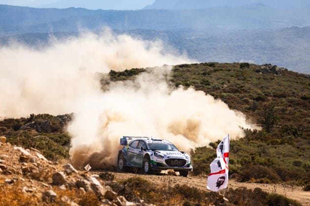 AUTO - WRC, Motorsport Rallye, WM - RALLY ITALIA SARDEGNA 2026 95 Jon ARMSTRONG, Shane BYRNE, FORD Puma Rally1, action during the 2026 Rally Italia Sardegna, 13th round of the 2026 WRC World Rally Car Championship, from October 1 to 4, 2026 at Alghero, Italy - AlgheroItaly  Copyright: xNikosxKatikisx