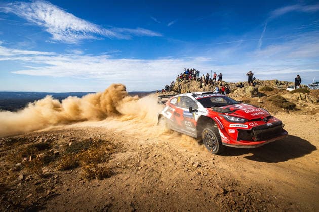 AUTO - WRC, Motorsport Rallye, WM - RALLY ITALIA SARDEGNA 2026 18 Takamoto KATSUTA, Aaron JOHNSTON, TOYOTA GR Yaris Rally1, action during the 2026 Rally Italia Sardegna, 13th round of the 2026 WRC World Rally Car Championship, from October 1 to 4, 2026 at Alghero, Italy - AlgheroItaly  Copyright: xNikosxKatikisx