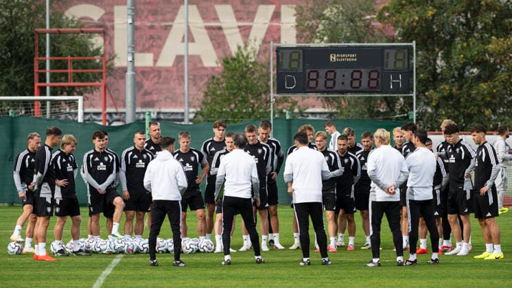 The Czech national soccer team training session during the media program prior to the UEFA Nations League match against Spain, in Prague, Czech Republic, October 2, 2026. (CTKxPhoto MichalxKamaryt) CTKPhotoP2026100205086  CTKPhotoP2026100205086